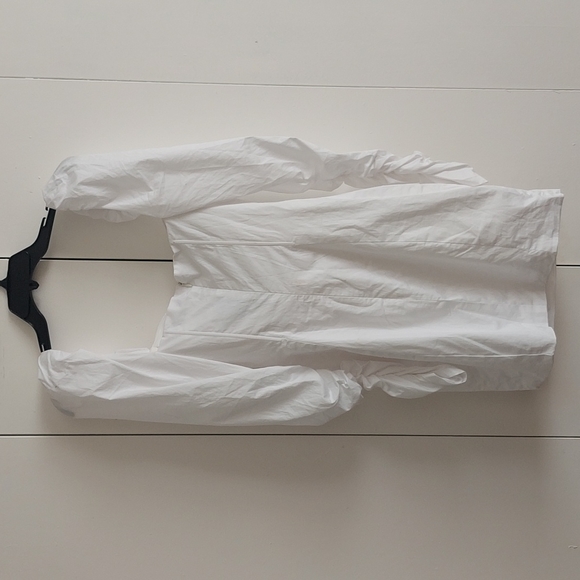 Fashion Nova Must Have Puff Sleeve Mini Dress Size Medium White NWT - Picture 10 of 16